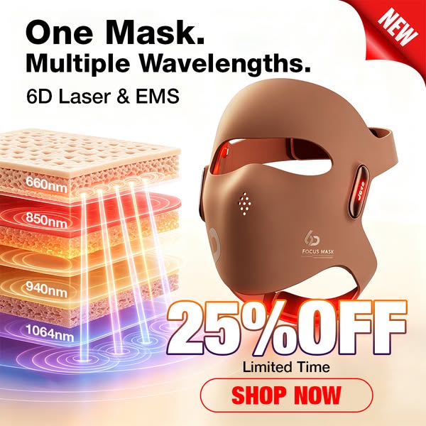 NEW - 6D Laser & EMS Mask