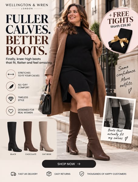 + FREE £39.90 Tights Included