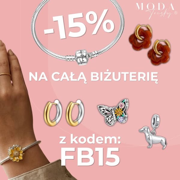 Charmsy, kolczyki i więcej
