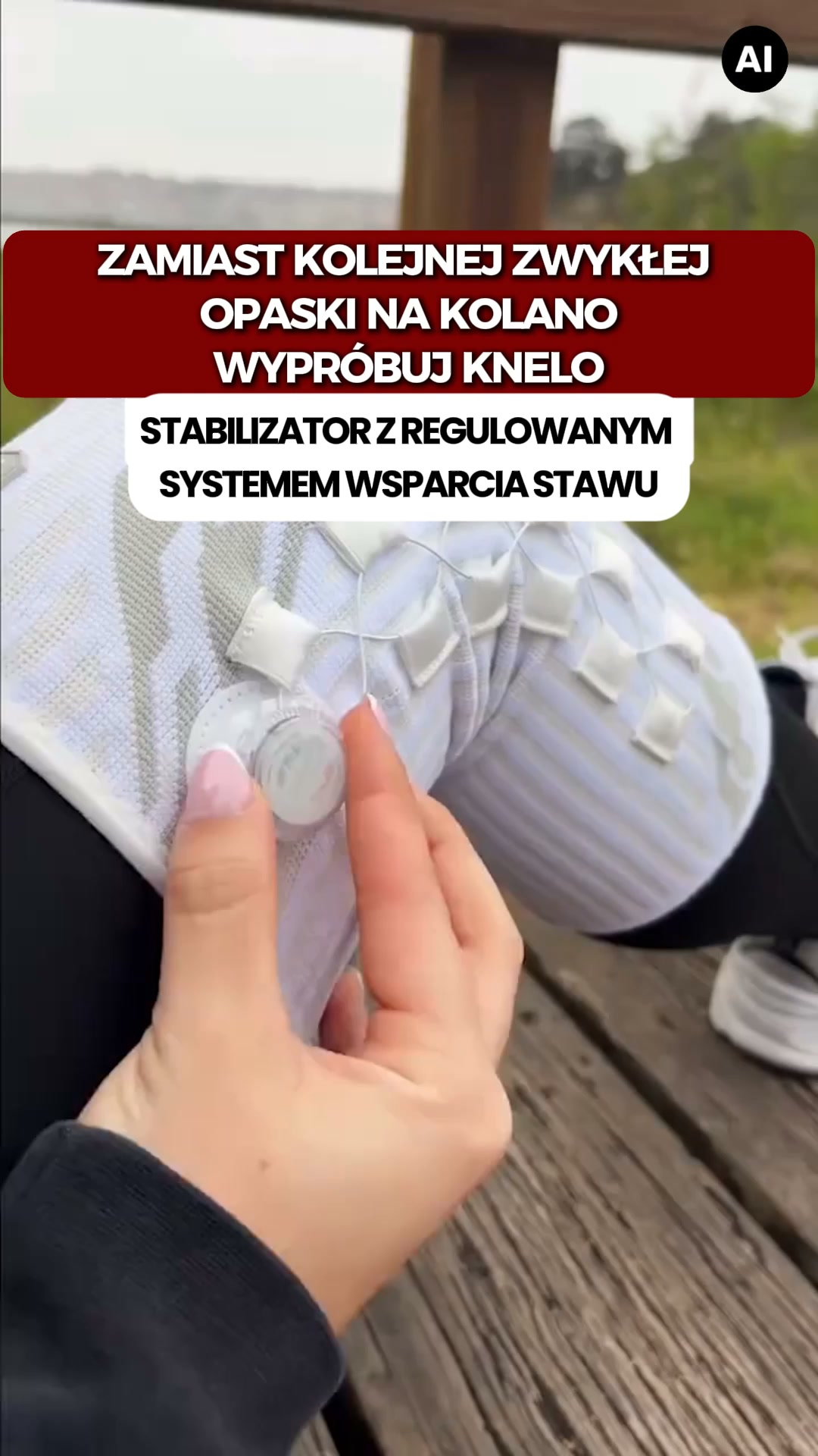 Wygodne wsparcie dla kolan