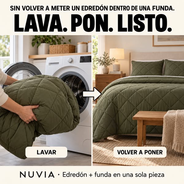 Tu cama hecha en 10 segundos