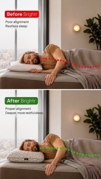 Straighten The Line. Sleep Better.