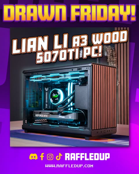 WIN BIG WITH RAFFLEDUP!