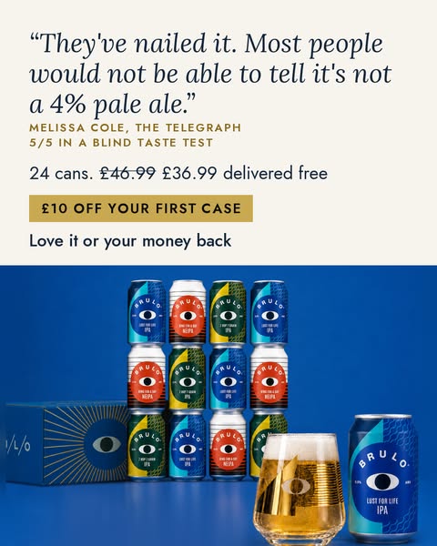 24 alcohol free craft beers, £36.99 delivered