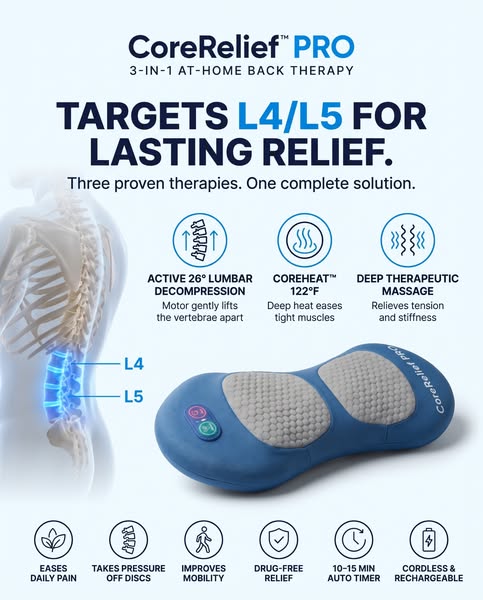 Targets L4/L5 for Lasting Relief