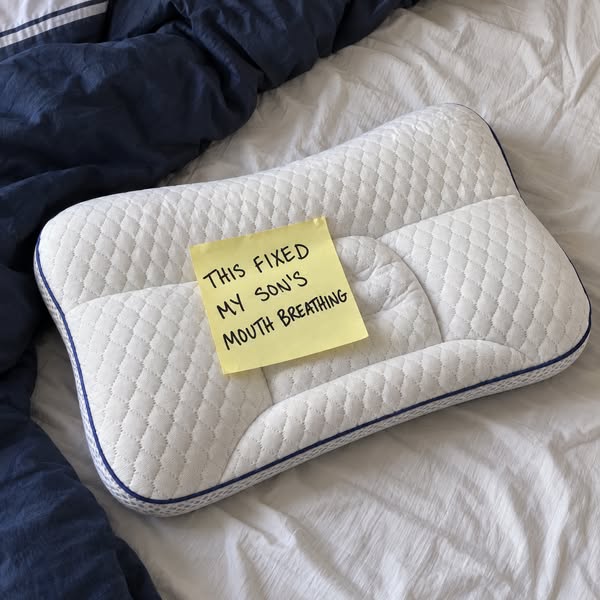 If your child breathes through their mouth at night