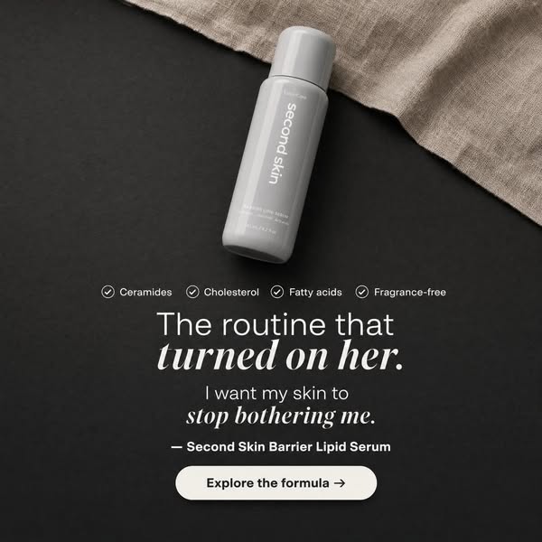 Your products didn't change. Your skin did.