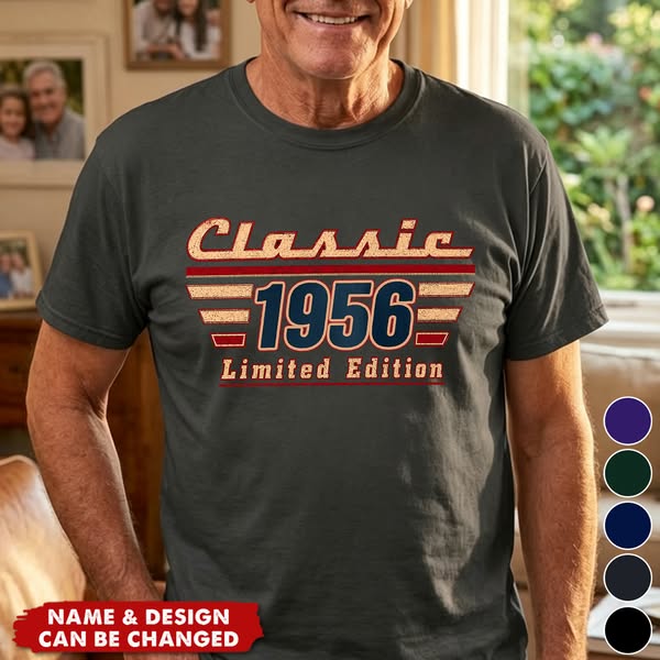 Classic Limited Edition - Personalized Shirt For Him, Dad, Husband, Grandpa