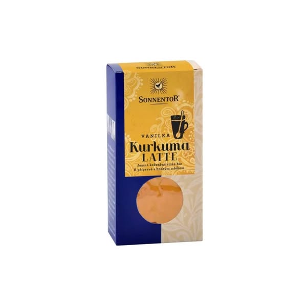 Sonnentor Latte z Kurkumą - wanilia, 60 g