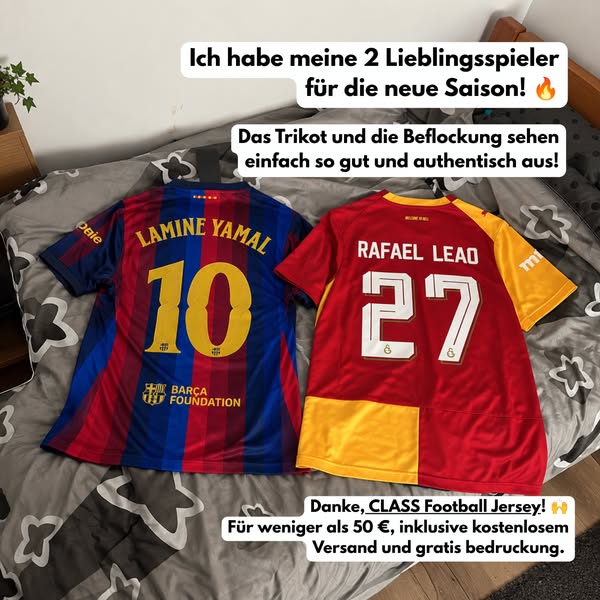 Neue Saison. Neue Trikots. 26/27.