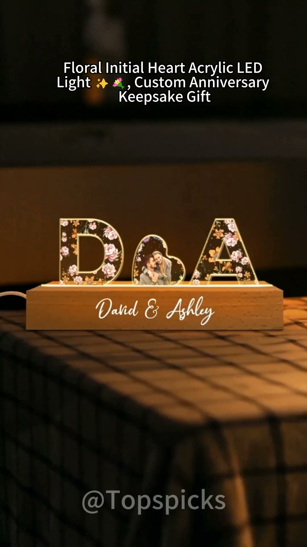 Your Initials. Your Love Story. Your Forever Light.