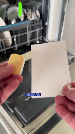 Muoviton tapa pestä astiat