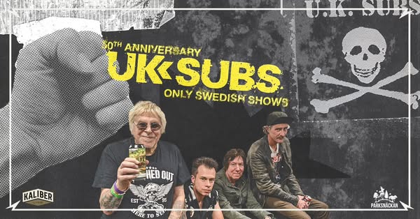 U.K. Subs (UK) | Parksnäckan Uppsala