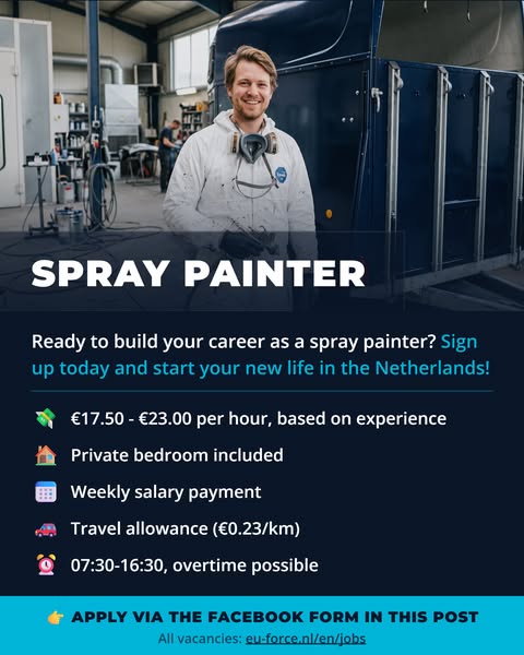 Vacancy Automotive Painter | Netherlands
