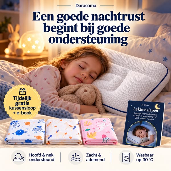 Goede ondersteuning begint bij het juiste kussen