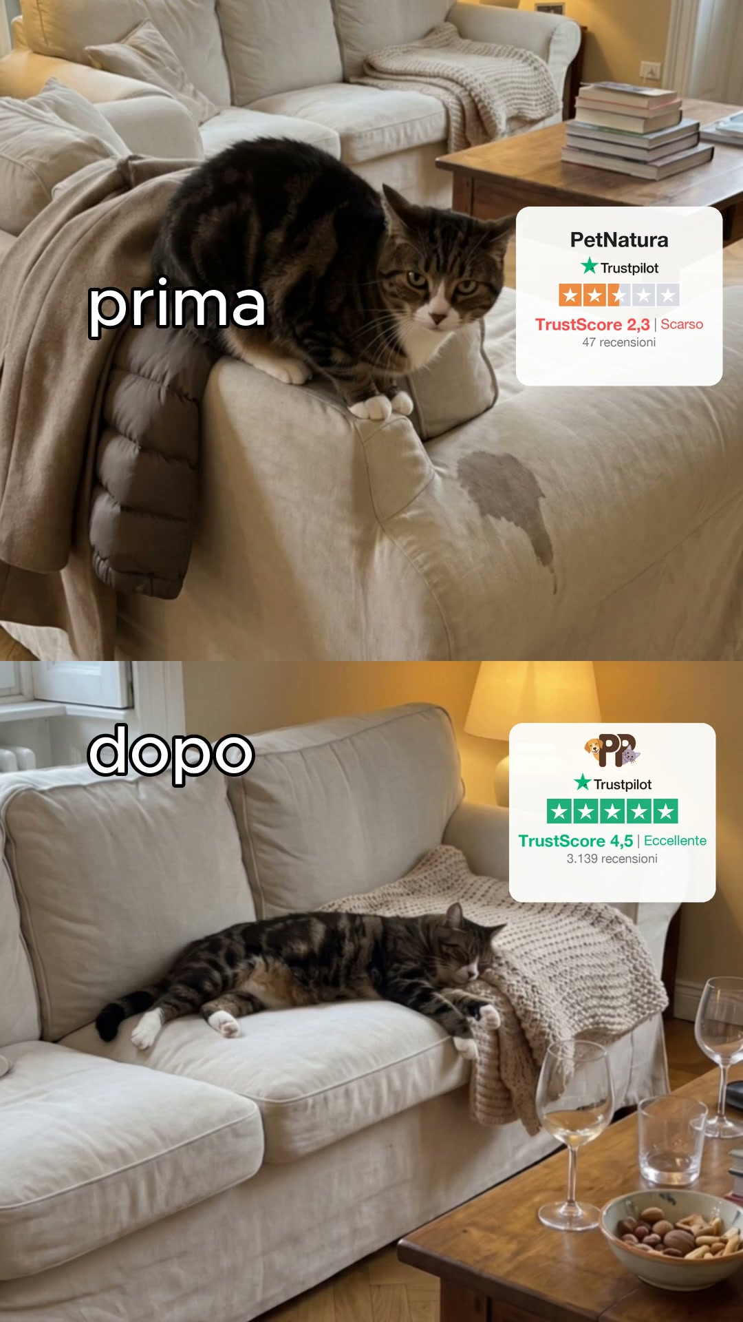 Il diffusore #1 per gatti: calma dalla prima ora, non dopo settimane