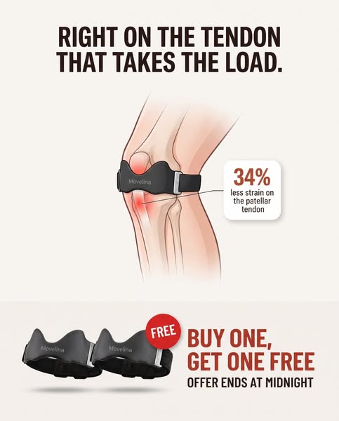 Right on the tendon that takes the load.