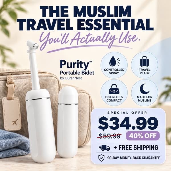 The Portable Bidet Made for Muslims