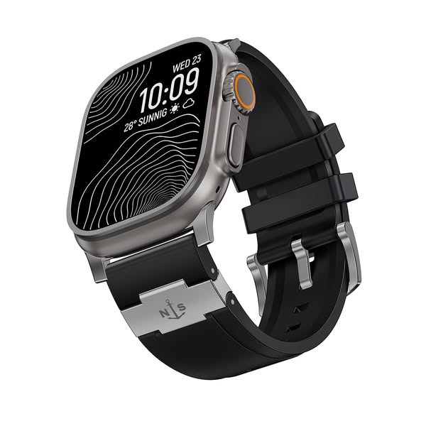The Shark FKM Band for Apple Watch