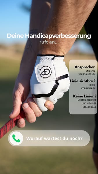 Perfekter Griff bei jedem Schlag!