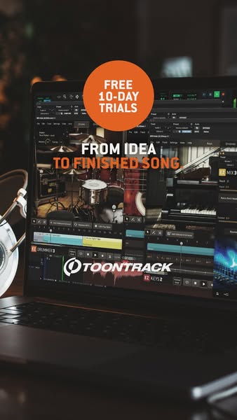 Toontrack – free 10-day trials