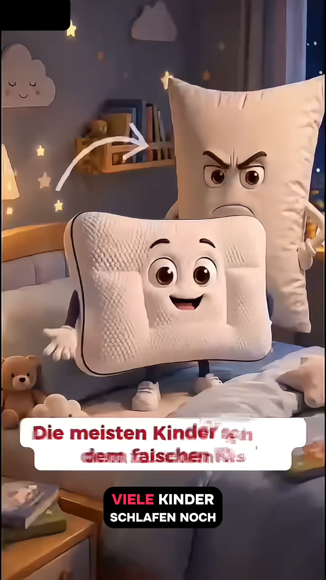 Ergonomisches Kinderkissen · 60 Nächte risikofrei testen