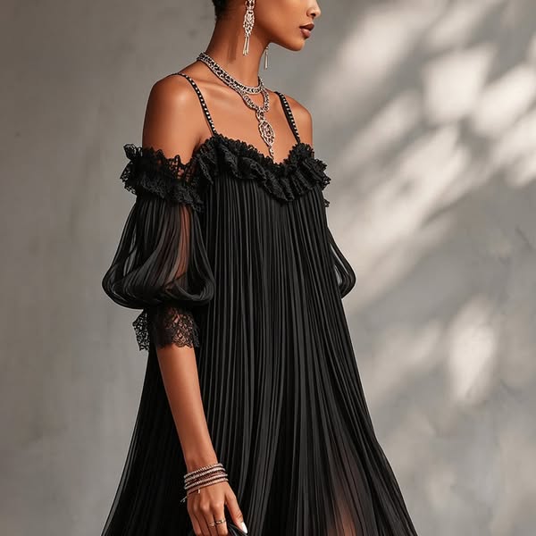 Off-shoulder neckline