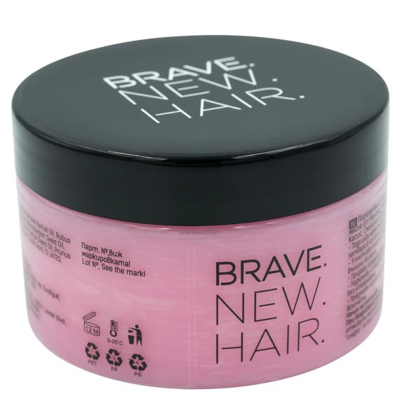Brave New Hair JAM 250ml – Θρεπτική «Μαρμελάδα» Μαλλιών με Έλαια Κόκκινων Φρούτων για