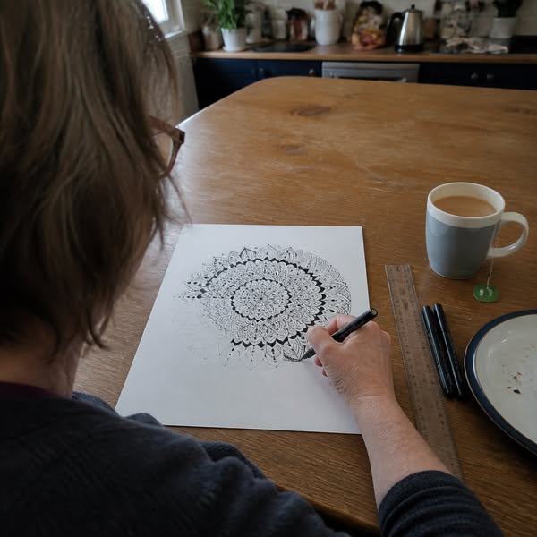 Learn the 2,000-Year-Old Art of Mandala Drawing