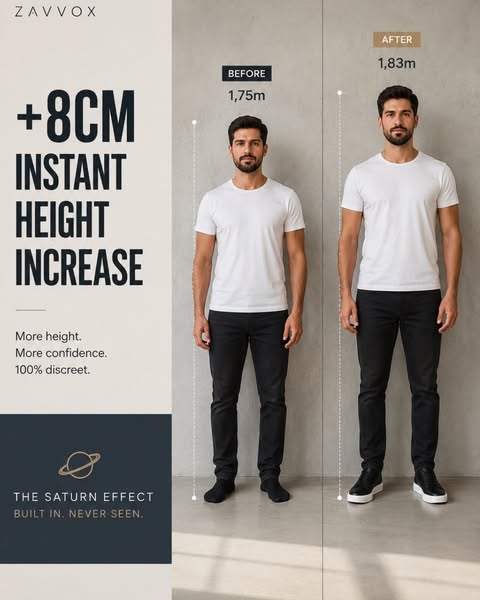 Add Up to 8cm — Instantly