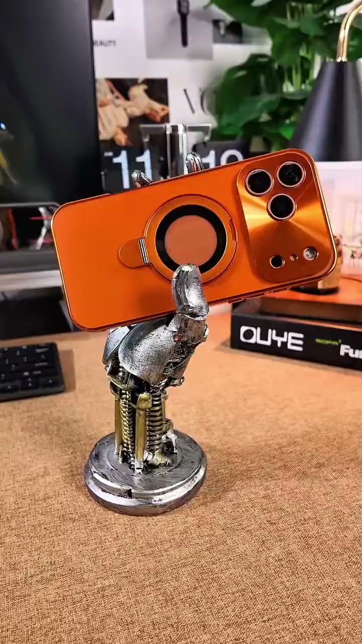 Privacy Screen & Magnetic Phone Case for iPhone with Stand Ring Holder