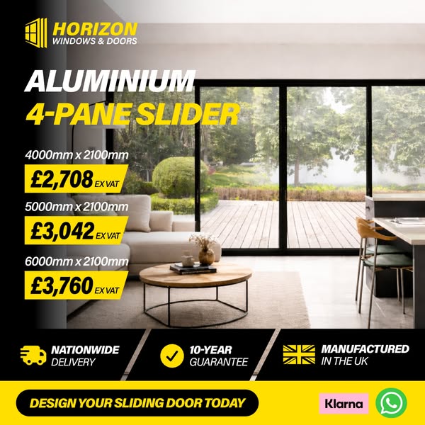 Save 15% on Premium Alunet Sliding Doors