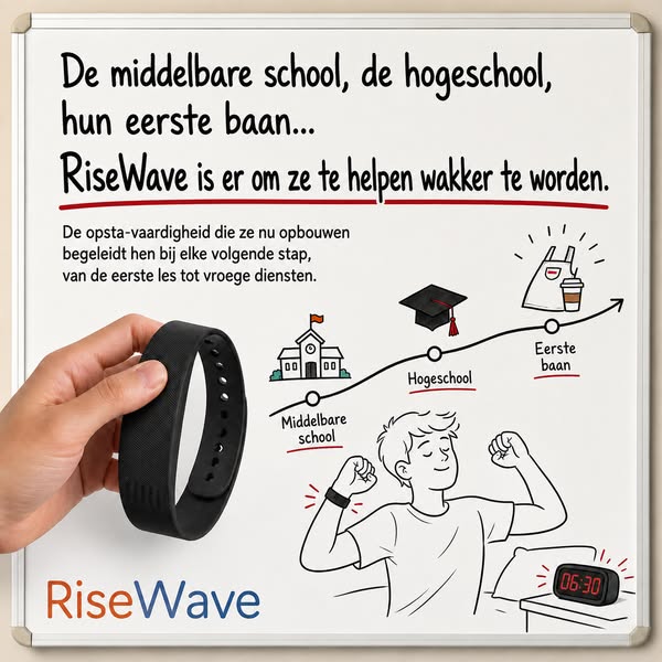 Geen ochtendstress meer