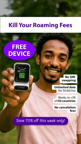 Never Pay Crazy Roaming Fees Again