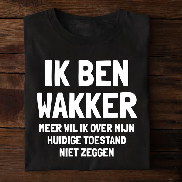 Ook als trui, mok en pet verkrijgbaar.