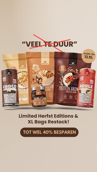 Tot wel 40% korting! Alleen t/m 13.10.
