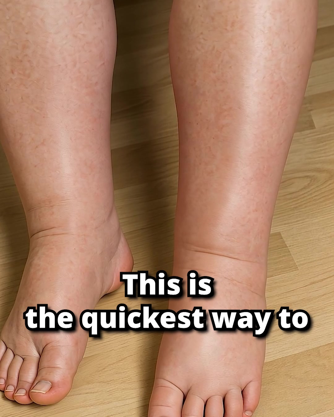 Fastest Way To Drain Swollen Legs
