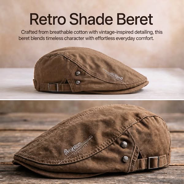 Retro Shade Beret