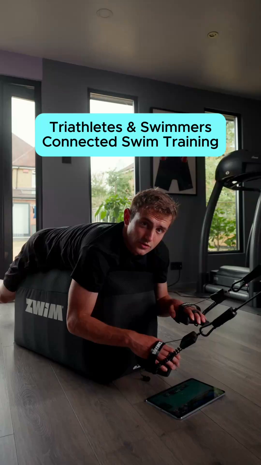 "Just surviving the swim" Ends here.