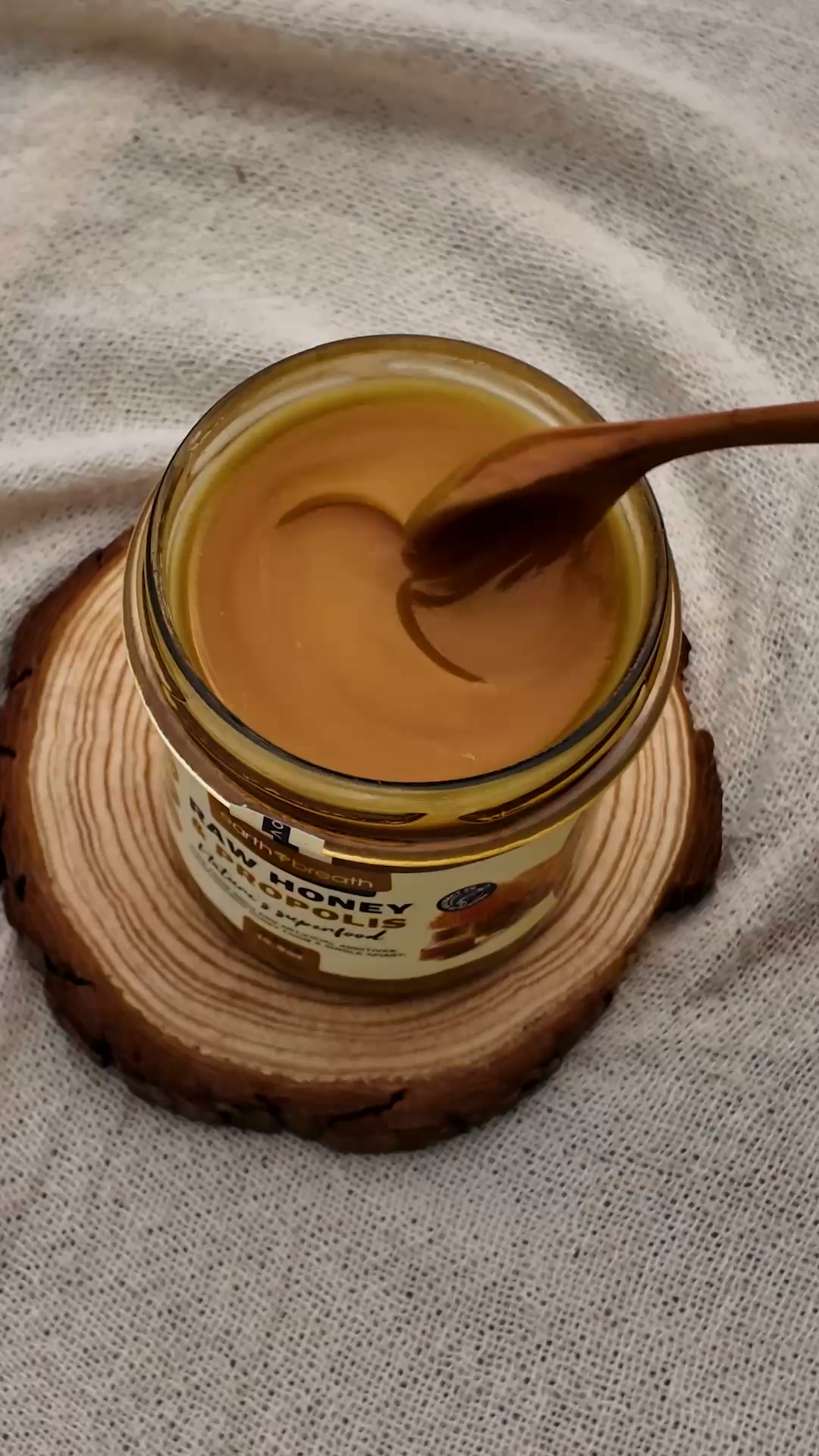 Our honey - pure nature's miracle created by the bees.