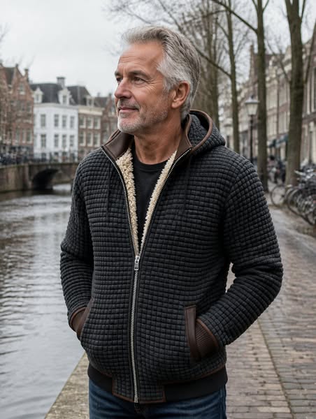 Dubbele kraag en teddyvoering