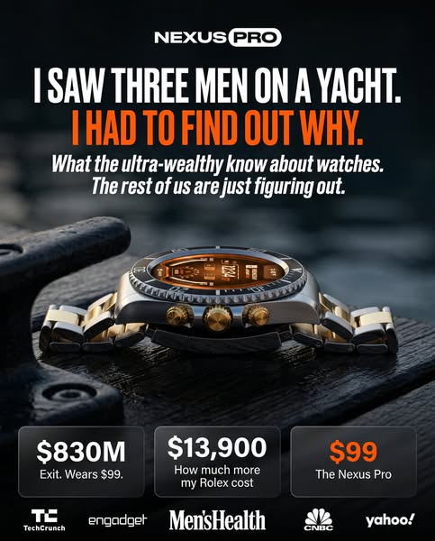 I Was the Only One on the Yacht With a Rolex