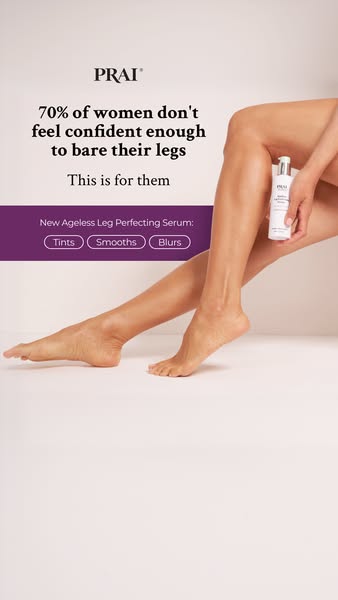 New PRAI Ageless Leg Serum