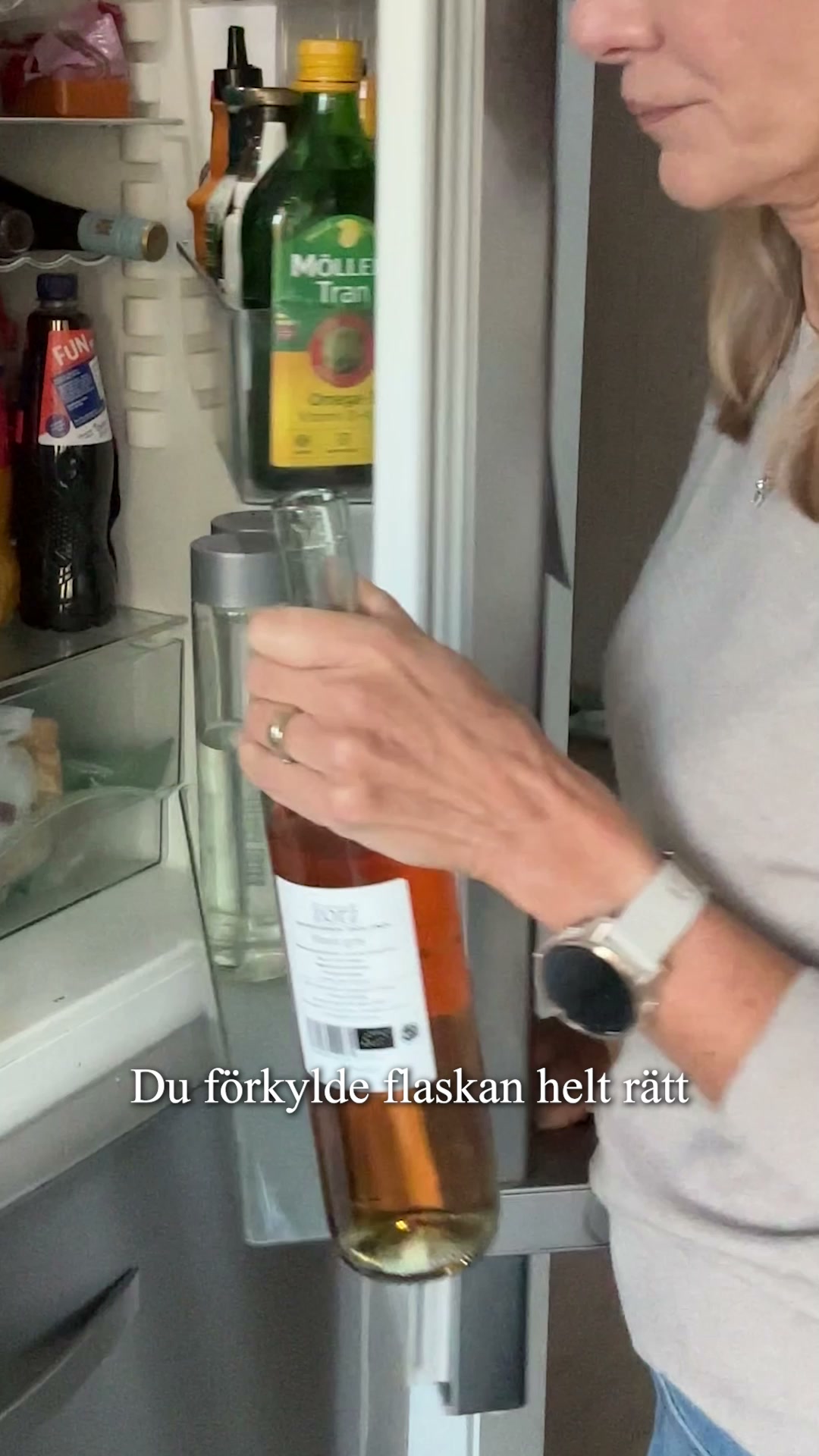 Kylan sitter i flaskan – inte i kylskåpet