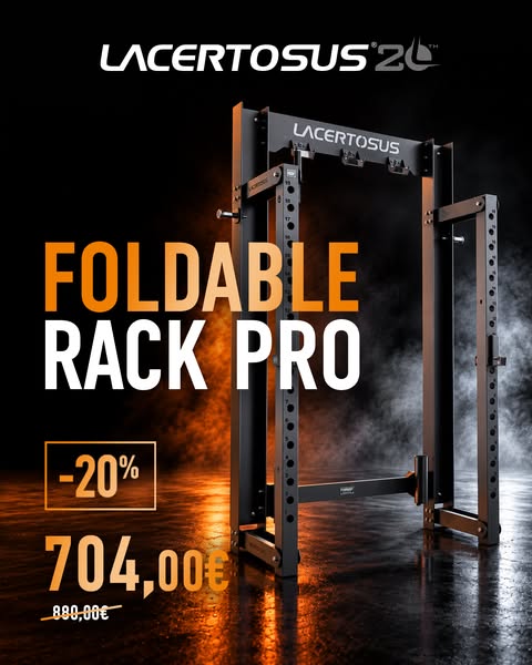 Foldable Rack PRO: 704 € invece di 880 €
