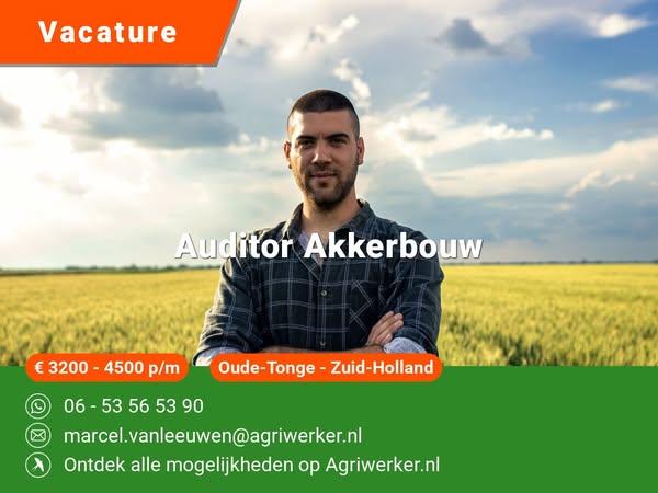 Auditor Akkerbouw | Agriwerker.nl
