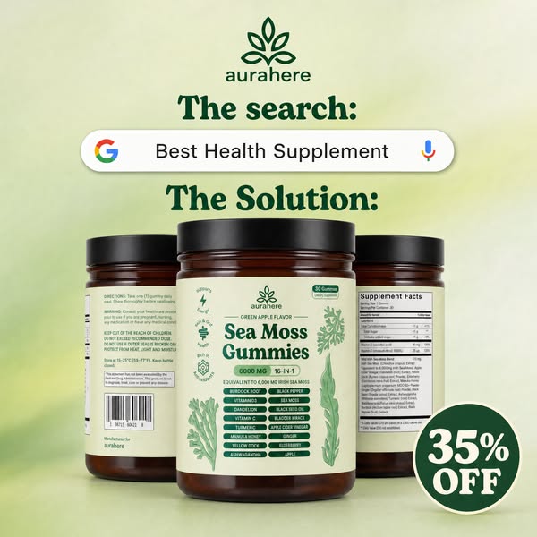 Sea Moss 16-in-1 Gummies