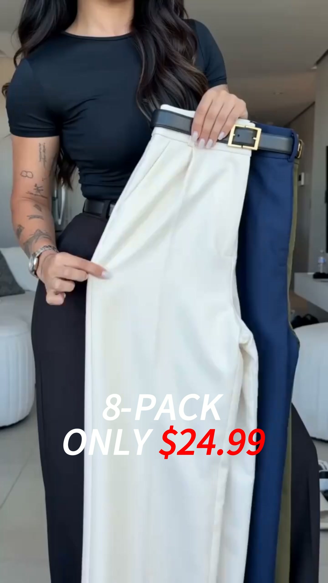 8 Pairs. So Many Outfits. $24.99