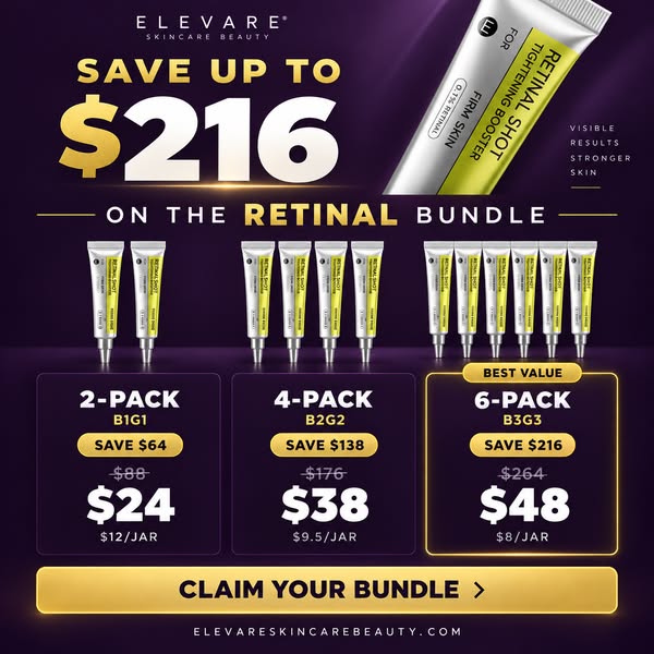 Elevare Retinal Shot Booster — Advanced Care for Youthful, Radiant Skin