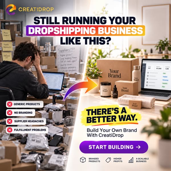 Build Your Own Brand with CreatiDrop